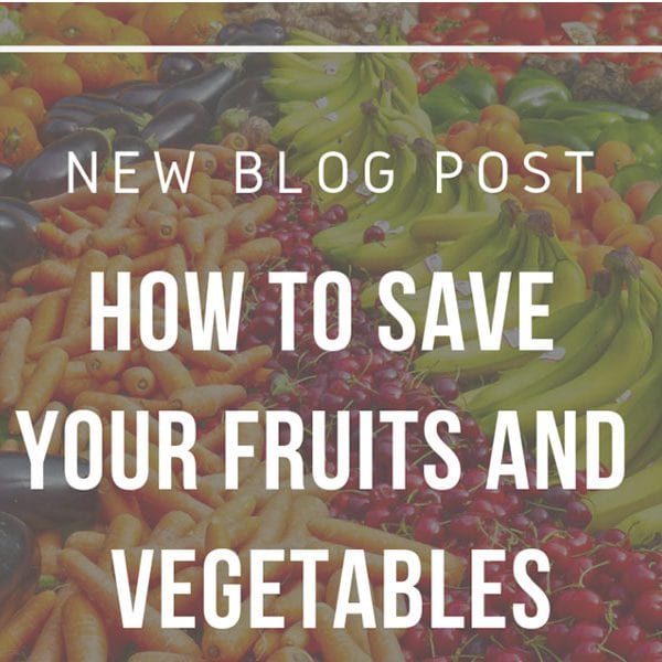 save fruits